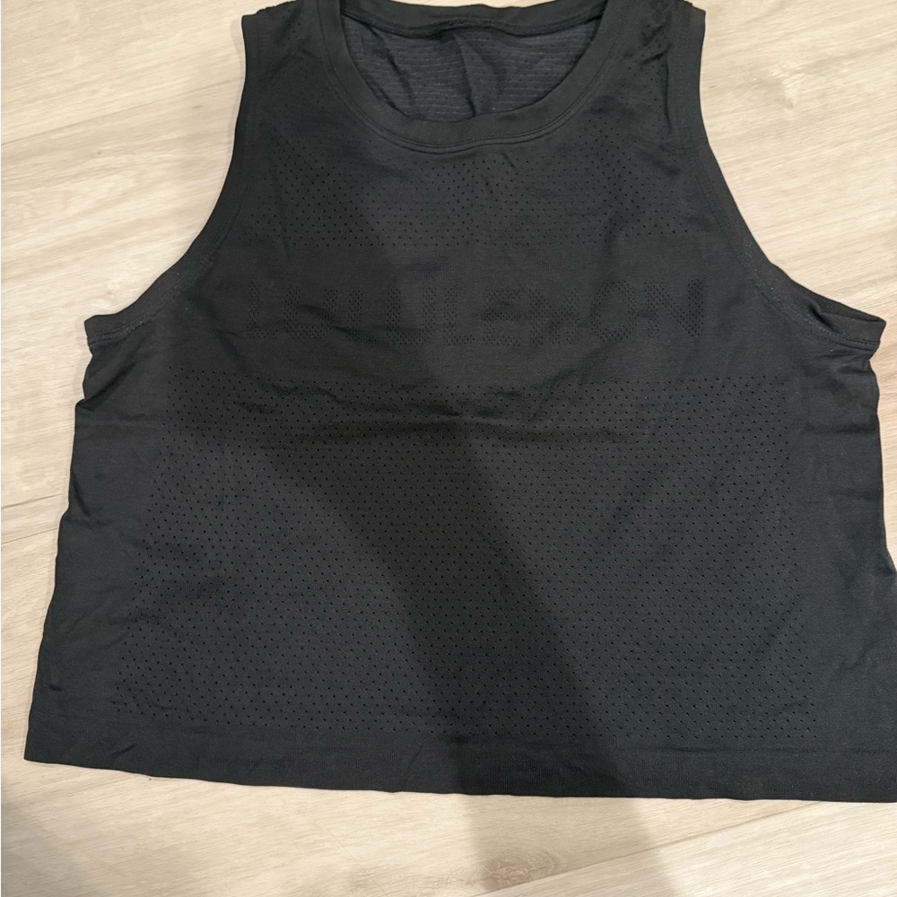 lululemon athletica Black Muscle Tee